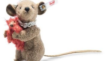 Steiff Xenia Mouse with Teddy Bear 11cm