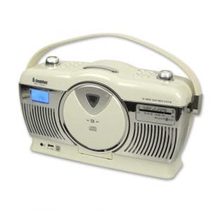 Stirling 4 Portable 3-Band Radio - Cream