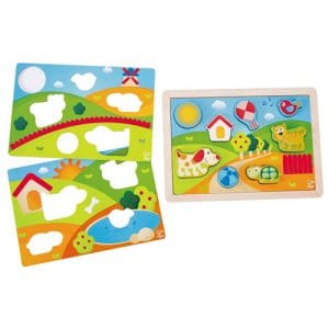 Sunny Valley Puzzle 3 in 1