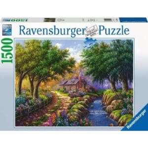 Ravensburger Cottage by the River 1500 piece Jigsaw Puzzle