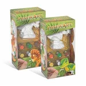 Dinosart Figurine Painting - Assorted (One Supplied)