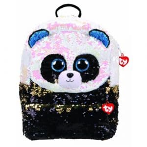 TY Bamboo Panda Square Back Pack - Sequin