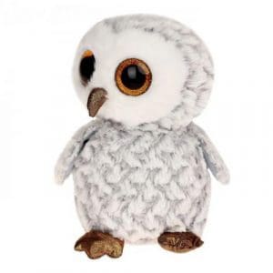 TY Owlette White Owl - Boo Buddy
