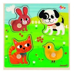 Tactile Puzzle My First Animals