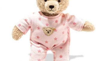 Teddy and Me Teddy bear girl baby with pyjama - beige/pink
