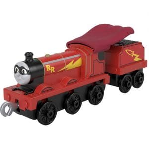 Trackmaster Push Along Large Engine Super Hero James