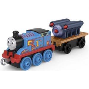 Trackmaster Push Along Large Engine Thomas with Rocket