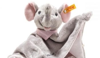 Trampili elephant comforter, grey/pink