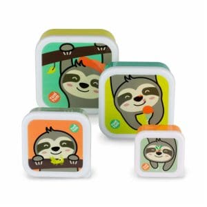 Tum Tum Nesting Snack Pots - Set of 4 - Stanley Sloth