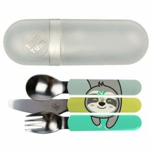 Tum Tum Travel Cutlery Set with Case - Stanley Sloth