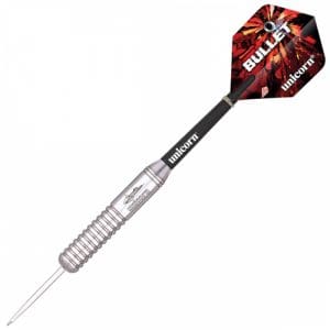 Unicorn Gary Anderson Bullet Stainless Steel Darts - 21g