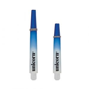 Unicorn Gripper 3 Two-Tone Shafts Small Thread: Blue/White - Short