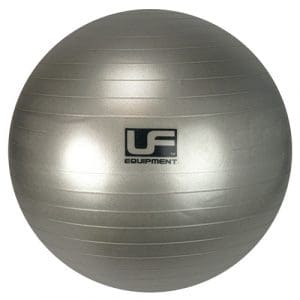 Urban Fitness 500kg Burst Resistance Swiss Gym Ball - Silver 75cm