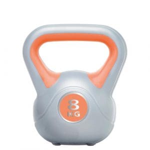 Urban Fitness Vinyl Kettlebell - Orange 8kg