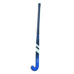 Uwin CV-X Fiberglass Hockey Stick: Black/Aegean - 28