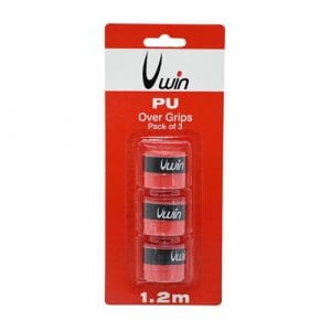 Uwin Over Grip - Pack of 3: Red