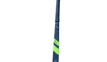 Uwin SR-X Carbon Hockey Stick: Anthracite/Lime - 37.5"
