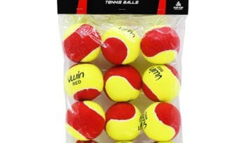 Uwin Stage Three Red Tennis Balls - Pack of 12 balls