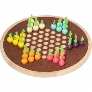 Vilac - A Trip Across The Vegetable Garden - Chinese Checkers