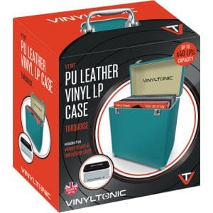 Vinyl Tonic PU leather LP Case Turquoise (With VT04A)
