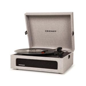 Voyager Portable Turntable - Now with Bluetooth Grey