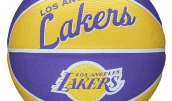 Wilson NBA Team Retro Basketball - LA Lakers
