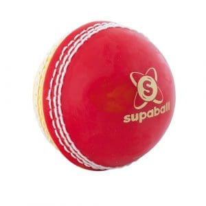 Youths Readers Supaball Training Cricket Ball - Red/Yellow