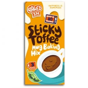 Baked In 3 Pack Sticky Toffee Mug Cake Mix