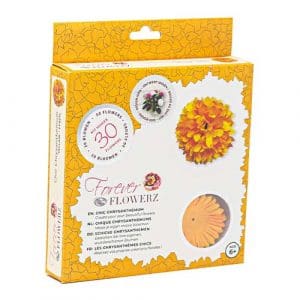 Yellow, Chic Chrysanthemums Forever Flowerz - Makes 30