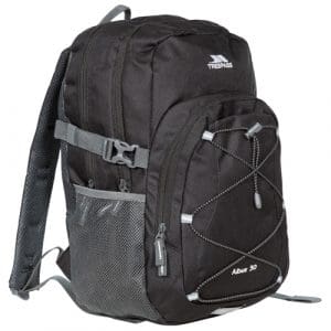 Trespass Albus Backpack: Black/White