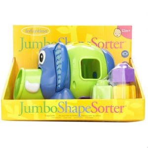 Zigolos Elephant Shape Sorter