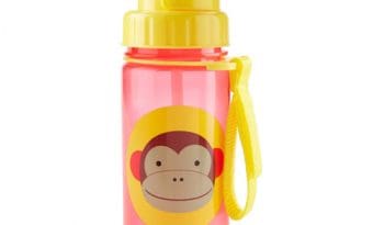 Zoo PP Straw Bottle-Monkey
