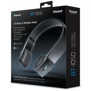 iSound Bluetooth BT-1050 Headphone - Black