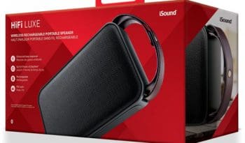 iSound Bluetooth HIFI Luxe Speaker - Black
