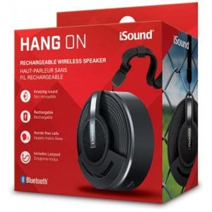 iSound Bluetooth Hang On Speaker - Black