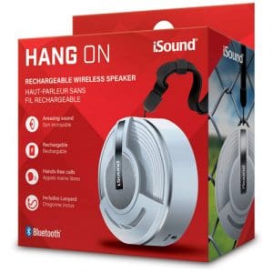 iSound Bluetooth Hang On Speaker - White