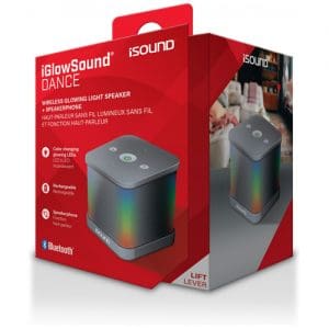 iSound Bluetooth Iglowsound Dance Speaker - Silver