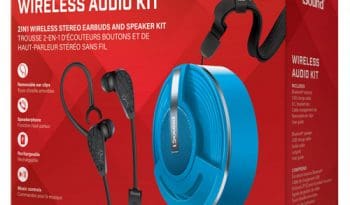 iSound Bluetooth Wireless Audio Kit - Blue
