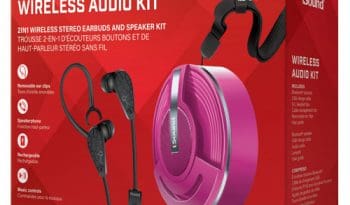 iSound Bluetooth Wireless Audio Kit - Pink