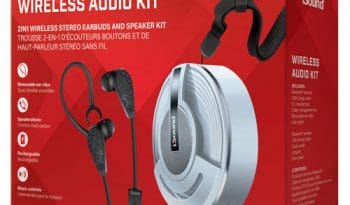 iSound Bluetooth Wireless Audio Kit - White