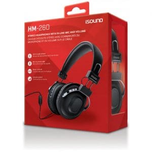 iSound HM-260 Wired Headphone - Black