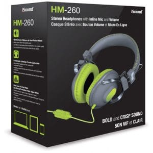 iSound HM-260 Wired Headphone - Green