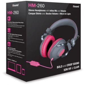 iSound HM-260 Wired Headphone - Pink