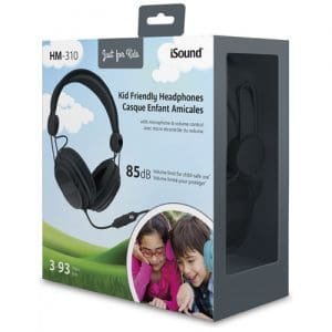 iSound HM-310 Wired Headphone - Black